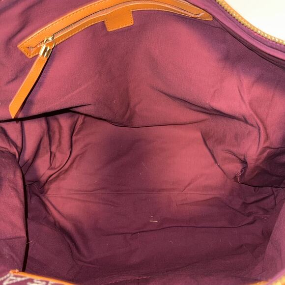 JOHNNY WAS Austin Embroidered Cloth Cotton Large Overnight Tote Weekender Bag - Picture 9 of 15